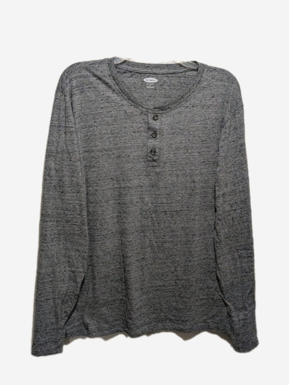 Old Navy Soft Wash Henley Long Sleeve Layering Shirt XL Outdoor Base Layer #1111